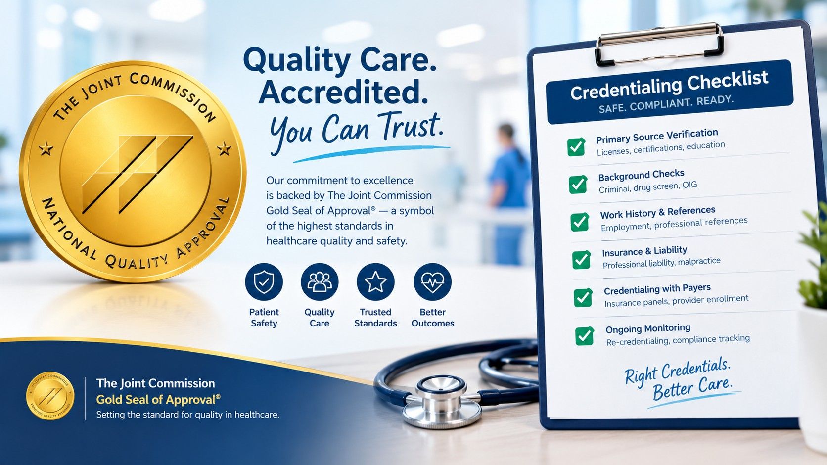 Healthcare staffing agency credentialing and Joint Commission certification checklist.jpeg